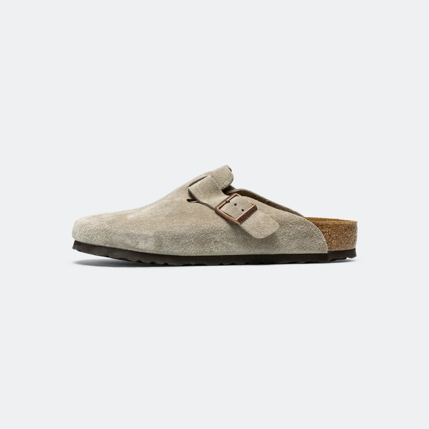 Boston SFB - Taupe Suede Leather