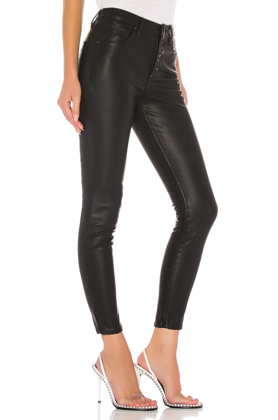 BLANKNYC Faux Leather Daddy Soda Pant in Black | REVOLVE