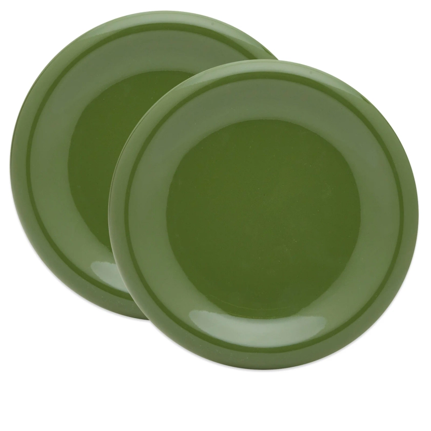 HAY Barro Side Plate - Set of 2 Green | END. (GB)