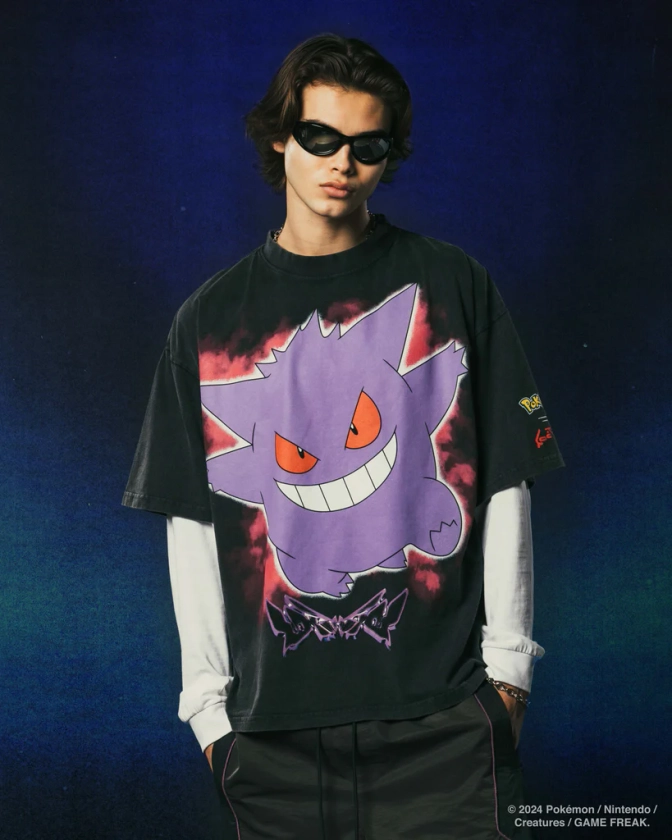 Pokémon By Loiter Gengar Premium T-Shirt Black