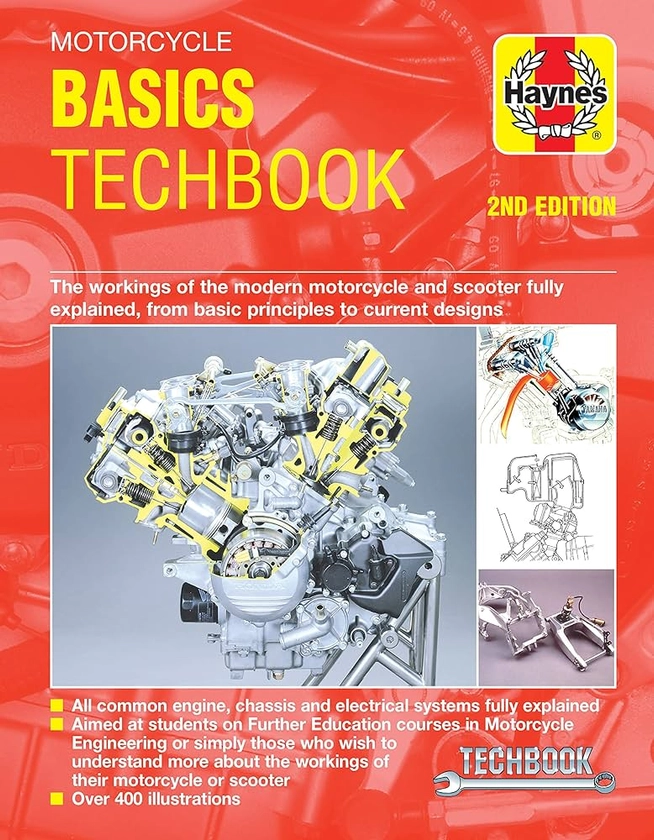 Motorcycle Basics TechBook (2nd Edition) Haynes Manual (Paperback): Editors of Haynes Manuals: 9780857339980: Amazon.com: Books