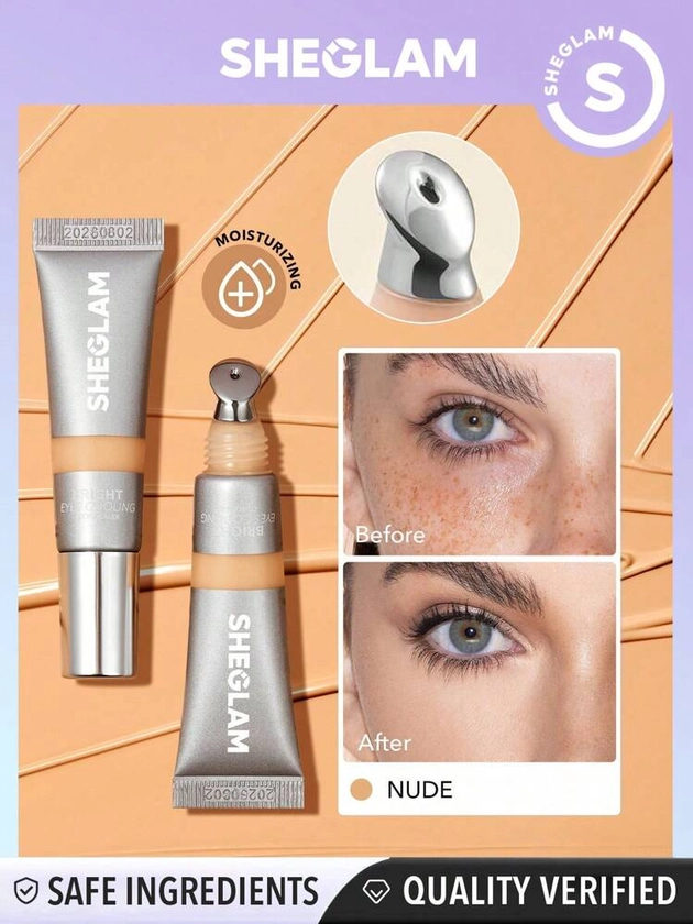 SHEGLAM Corrector refrescante Bright Eyes-Nude | Moda de Mujer | SHEIN Colombia