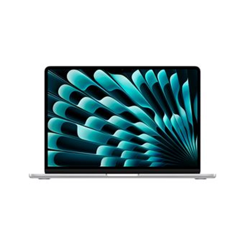 Apple MacBook Air 13,6" 512Go SSD 16Go RAM Puce M3 CPU 8 cœurs GPU 10 cœurs Argent Nouveau