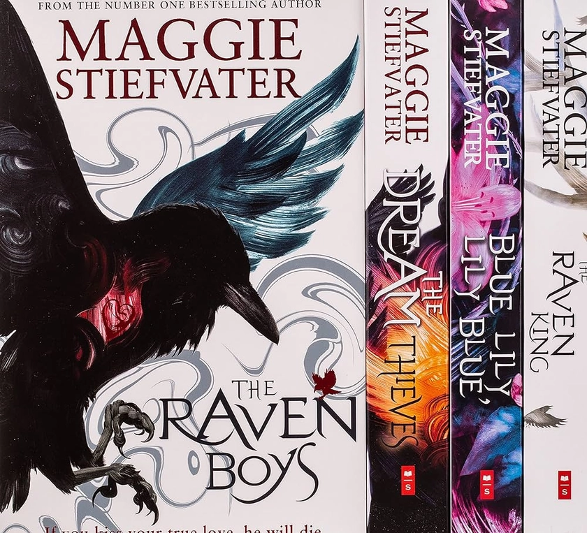 The Raven Cycle Series 4 Books Collection Box Set by Maggie Stiefvater (The Raven King, Blue Lily Lily Blue, The Dream Thieves, The Raven Boys): Maggie Stiefvater: 9780702302206: Amazon.com: Books