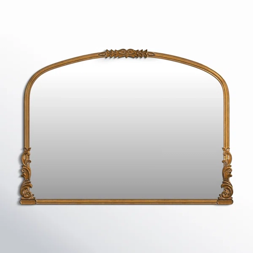 Keith Engineered Wood Arch Wall Mirror