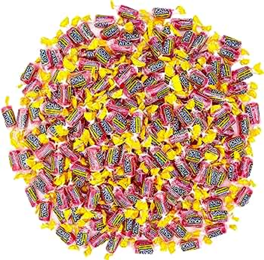 Jolly Rancher Cherry Hard Candy, Individually Wrapped, Bulk Candy Bag - 1 Pound (16 oz)