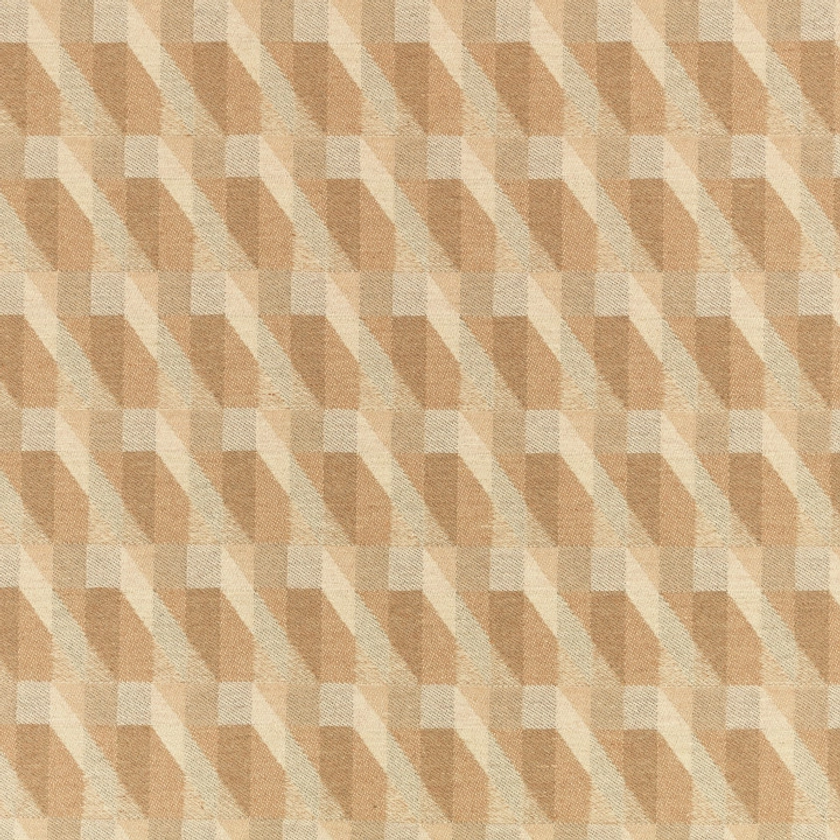 Step FR Natural | Graphic Nature | Sustainable Decorative Weave | Kirkby Design