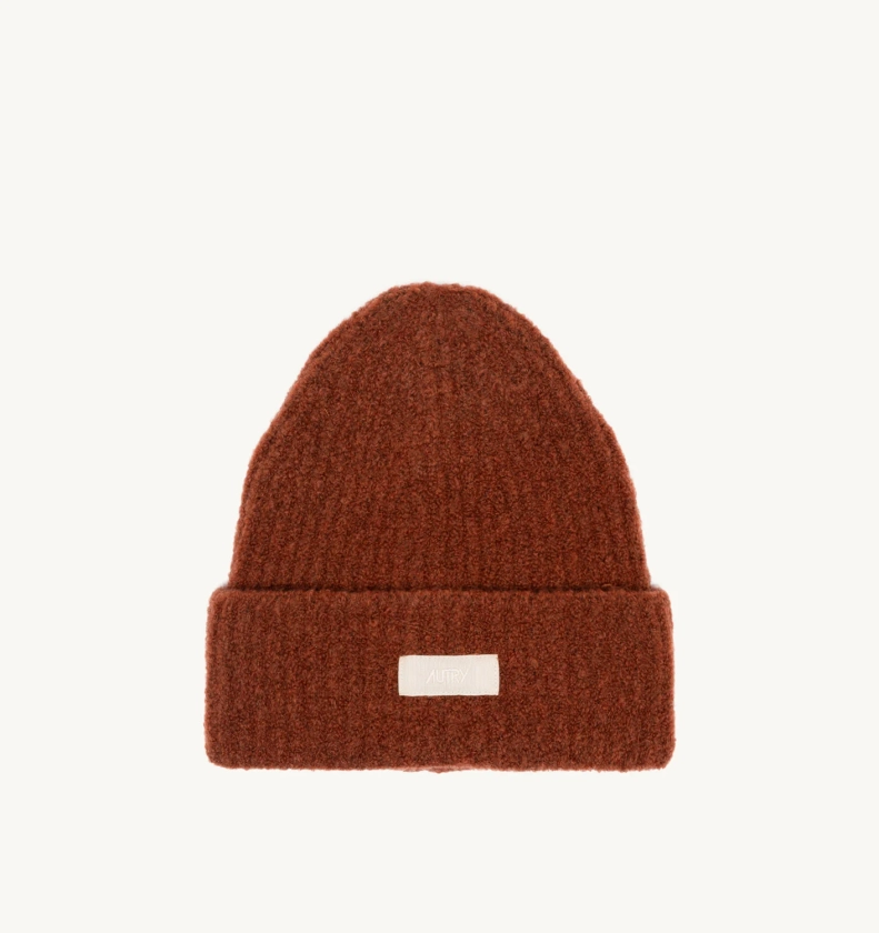 Autry BEANIE EN LAINE ROUGE BEPU-27WO