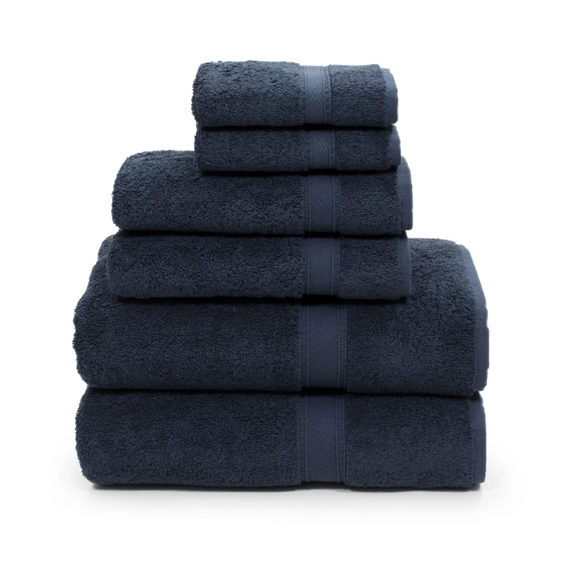 Authentic Hotel and Spa Turkish Cotton 6-piece Towel Set