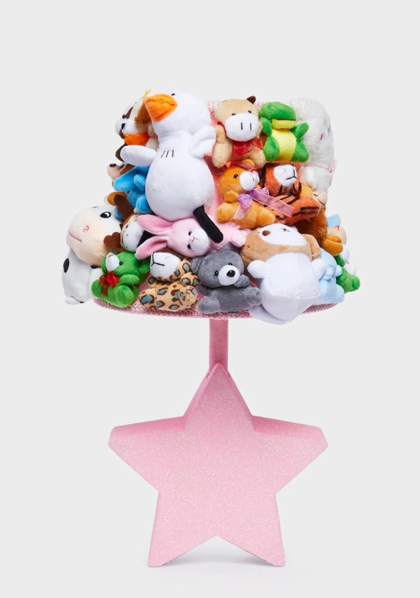 Dolls Home Plush Toy Star Base Table Lamp - Multi