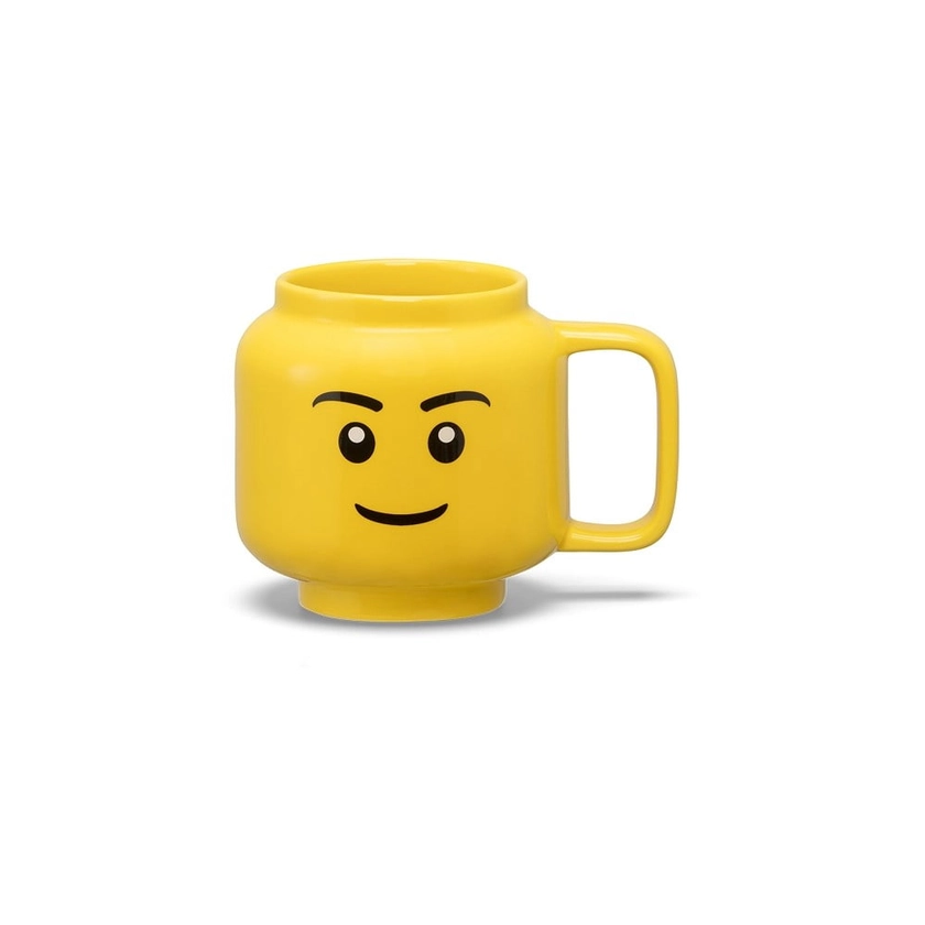 Žuta keramička dječja šalica 255 ml Head - LEGO®