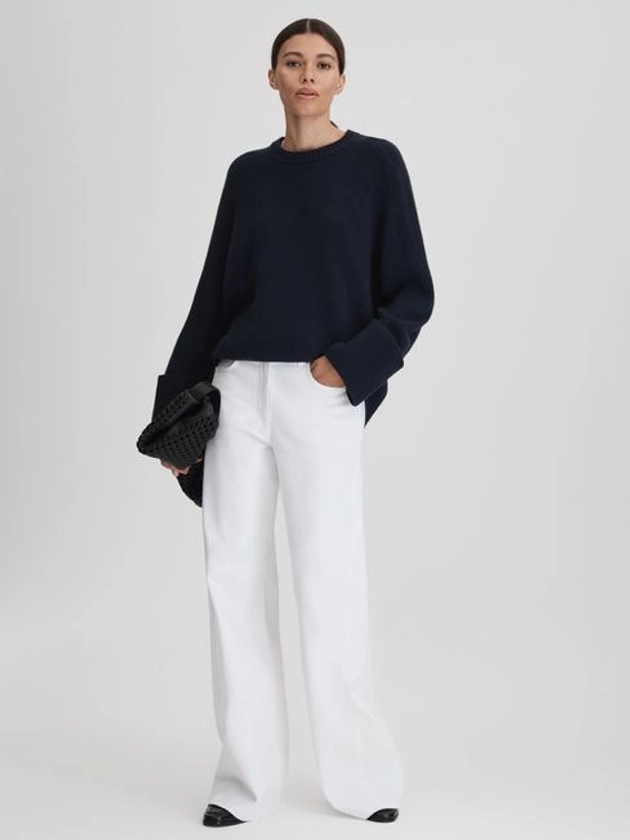 Reiss Laura Wool-Cashmere Casual Fit Jumper - REISS