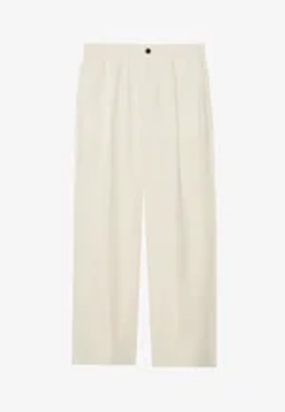 YOURTURN UNISEX - Pantalon classique - off-white/écru - ZALANDO.FR