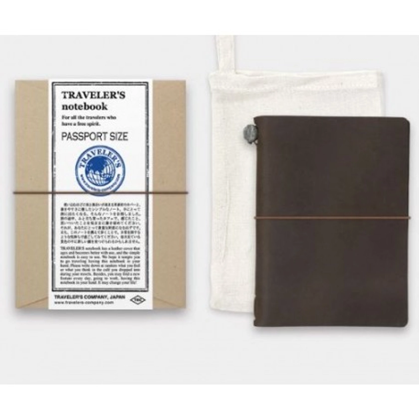 TRAVELER’S notebook (Passport Size) - Brown -