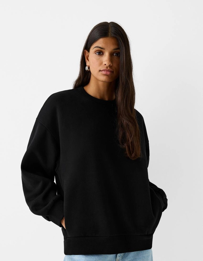 Sweat oversize poches latérales - Sweats - BSK Teen