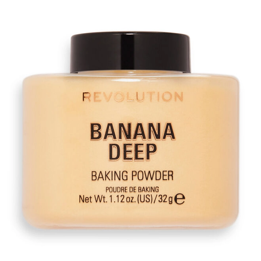 Makeup Revolution Loose Baking Powder Banana Deep