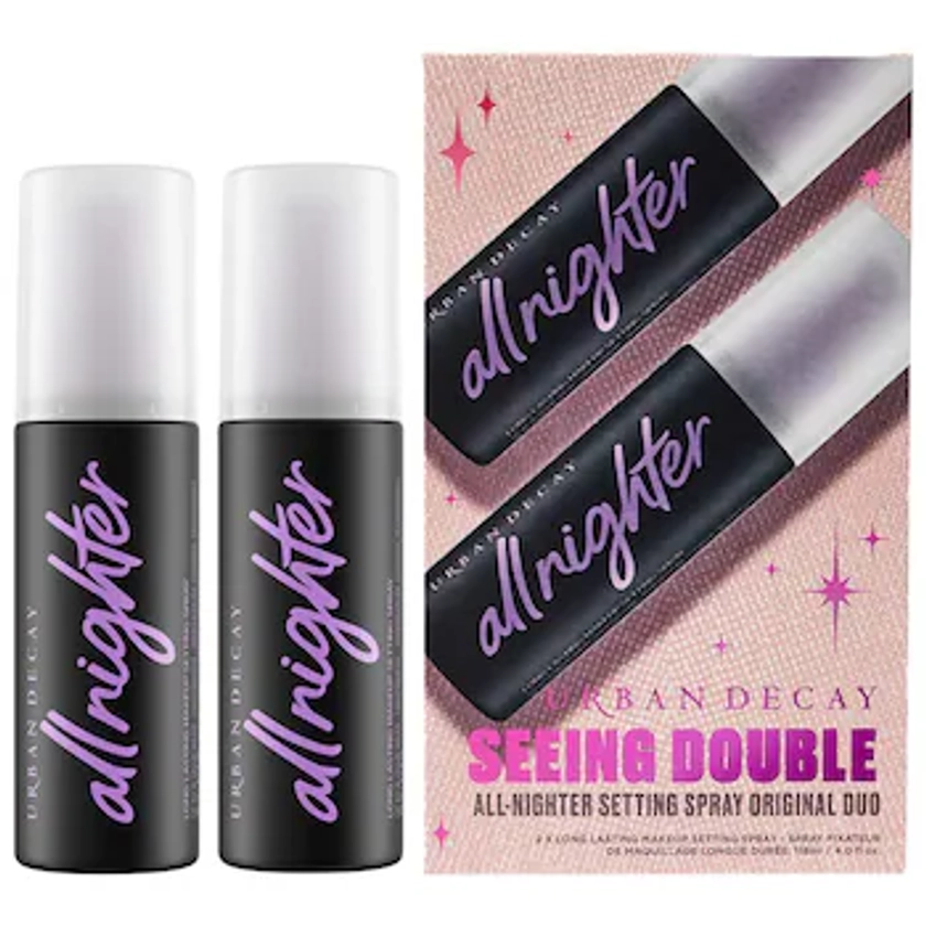 Seeing Double All Nighter Waterproof Setting Spray - Holiday Makeup Set - Urban Decay | Sephora