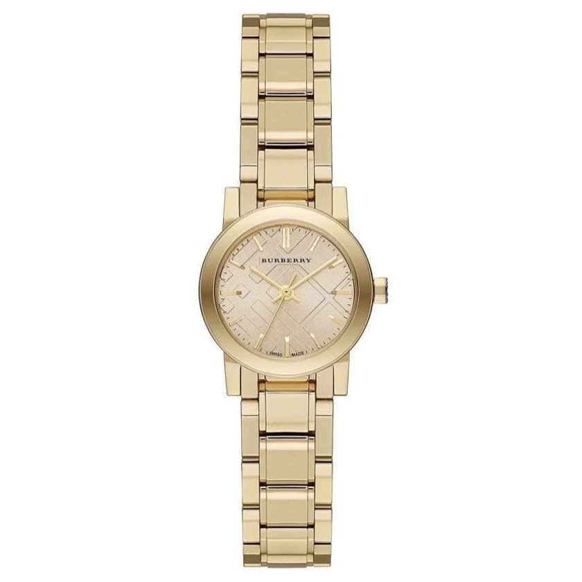 Burberry BU9227 Ladies The City Gold 26mm Watch