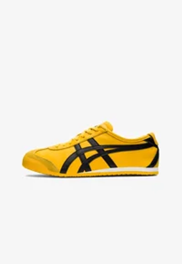 Onitsuka Tiger MEXICO 66 - Baskets basses - yellow/black/jaune - ZALANDO.FR