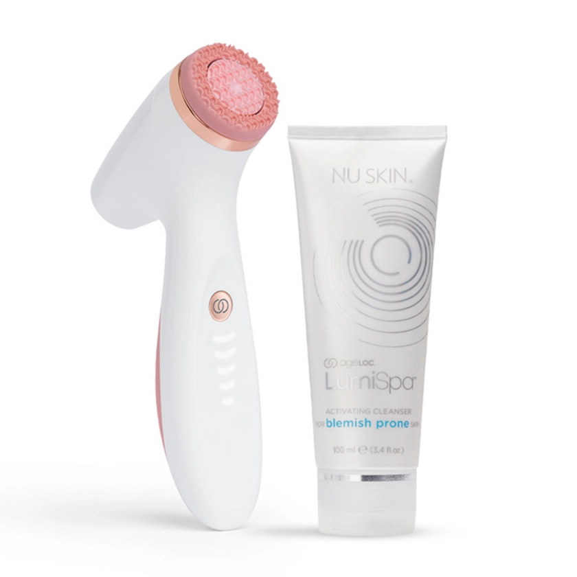 Kit nettoyage visage ageLOC LumiSpa iO Rose Gold | Nu Skin