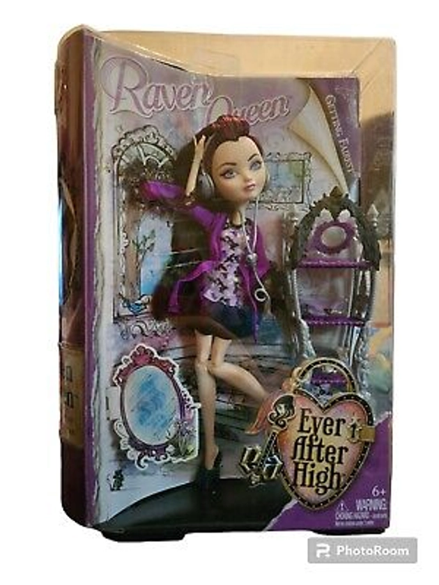 Rare NIB 2013 Raven Queen Ever After High Doll Getting Fairest