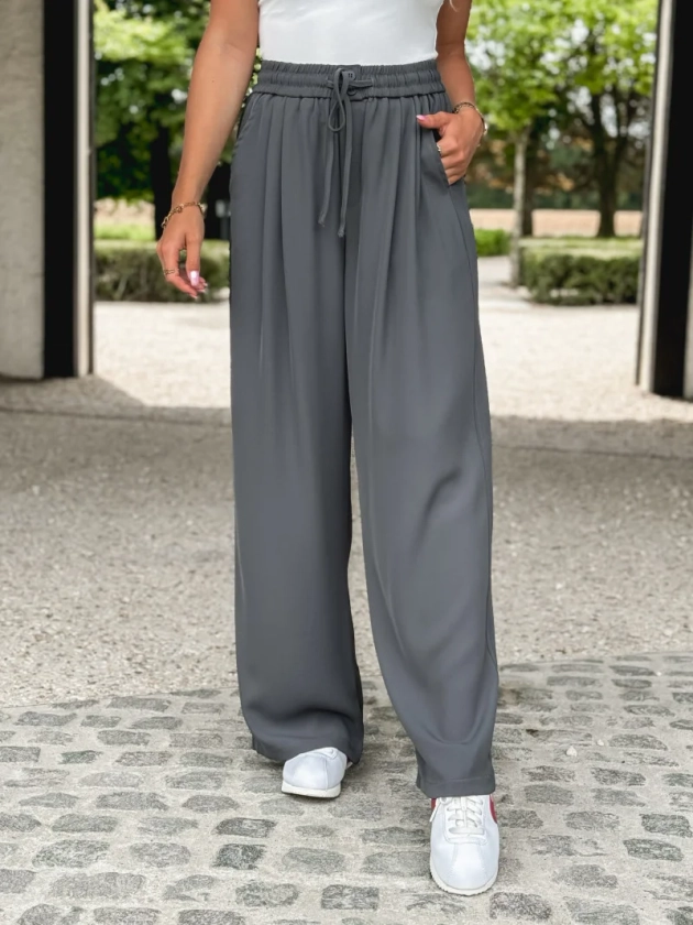 Pantalon Aleyna - Gris foncé