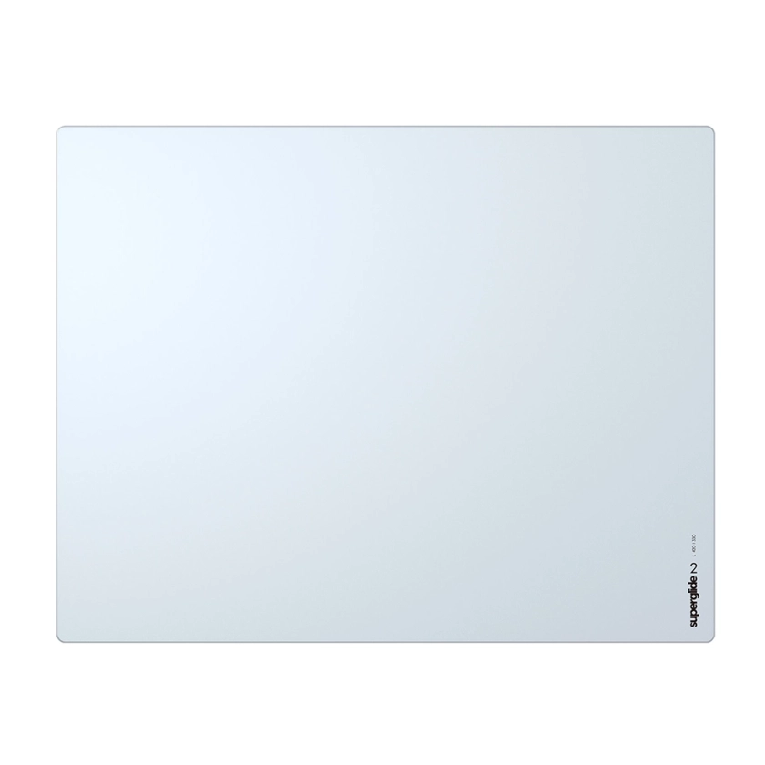 Superglide V2 Tapis de Souris en Verre L Blanc - Achat Tapis de Souris