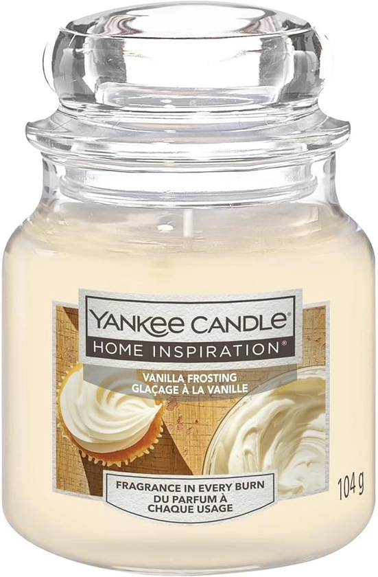 Yankee Candle Vanilla Frosting Small Jar Cream 3.7oz 104g New