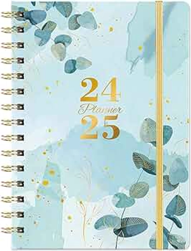 2024-2025 Planner - Academic Planner 2024-2025, from Jul. 2024 to Jun. 2025, 6.3'' x 8.4'', Planner 2024-2025 Daily Weekly and Monthly with Tabs