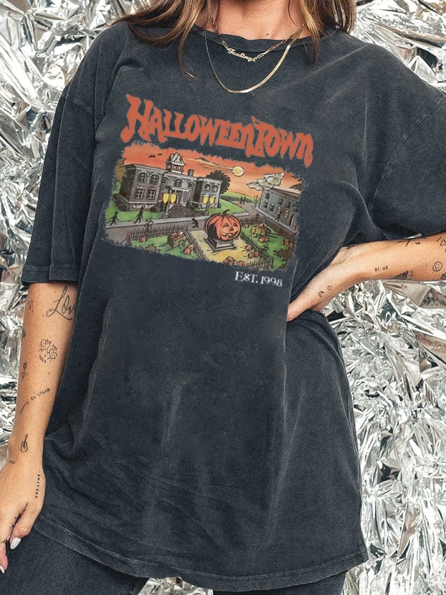 Latest Halloweentown Est 1998 Shirt on Sale-boldoversize