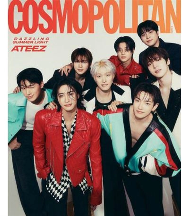 Magazine Ateez Cosmopolitan Type A July 2024