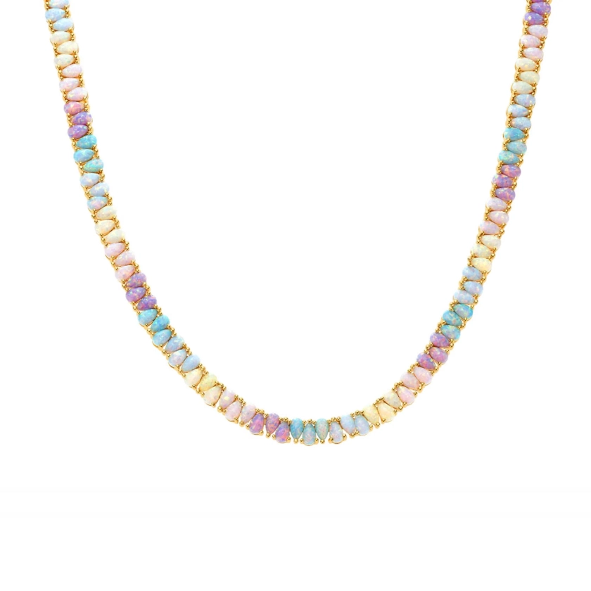 Opal Dancing Dreams Tennis Necklace