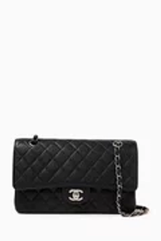 Buy Chanel Pre-Loved Black Classic Chanel Flap Bag in Caviar Leather for Women in UAE | Ounass