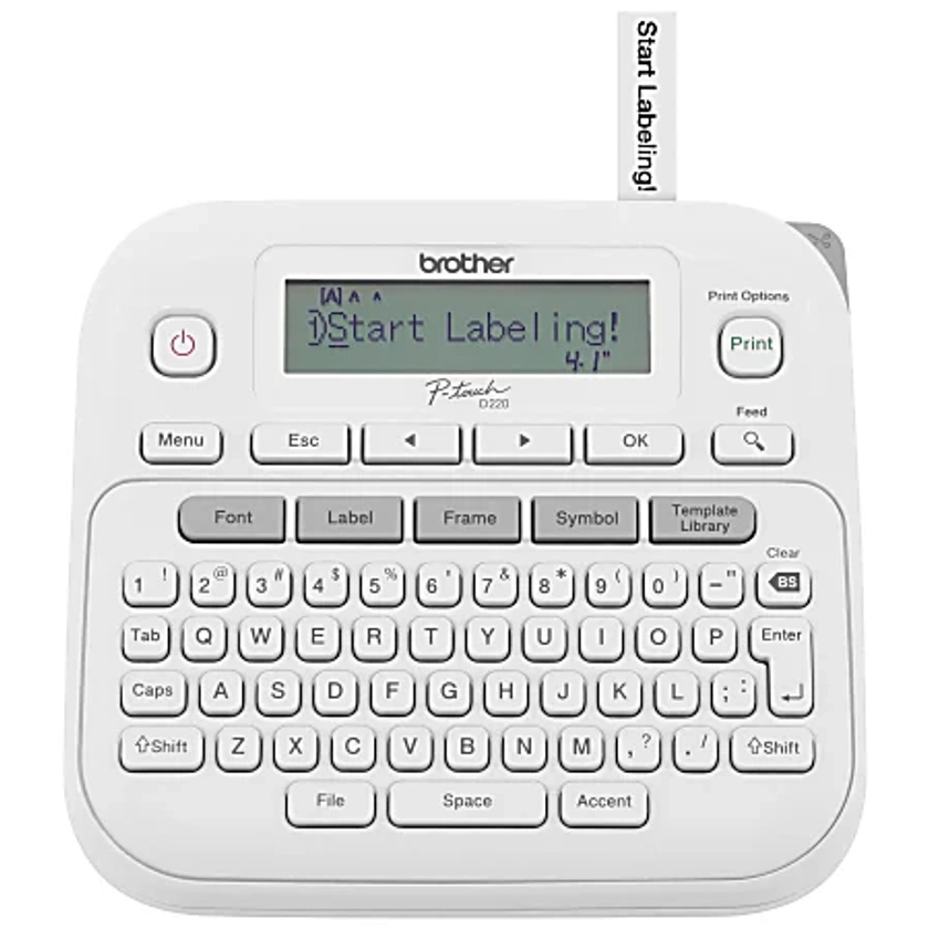 Brother P touch PT D220 HomeOffice Everyday Label Maker - Office Depot