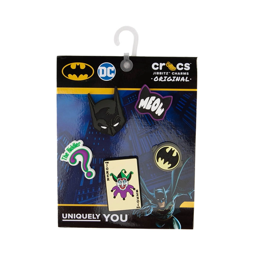 DC Comics Batman x Crocs Jibbitz™ Shoe Charms 5 Pack - Multicolor