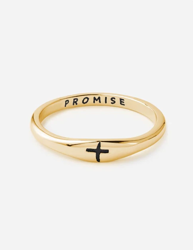 Gold Promise Ring