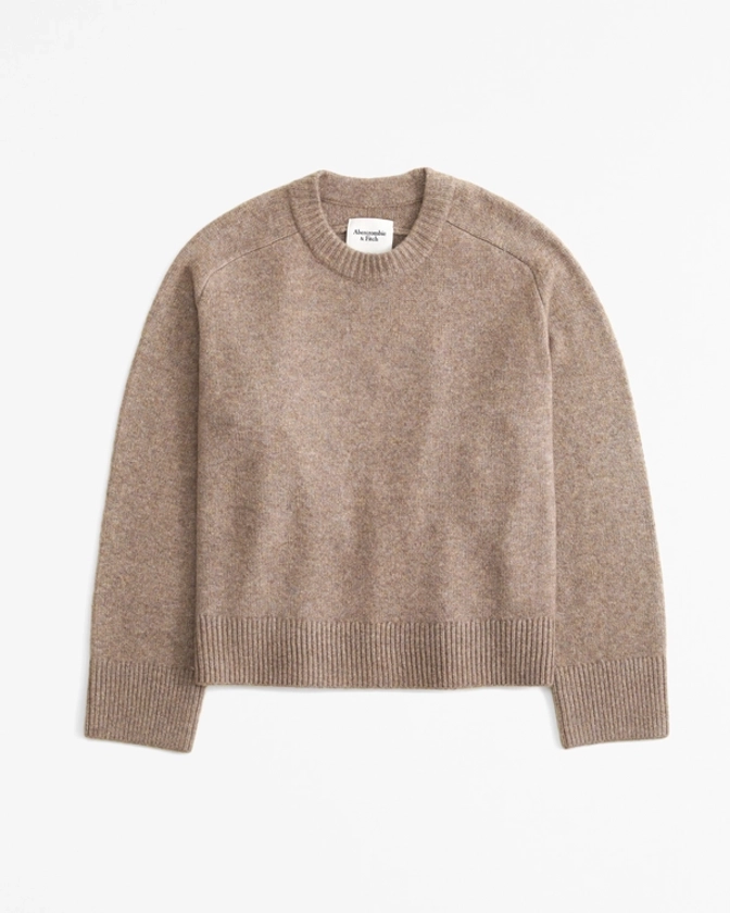 Women's The A&F Madeline Crew Sweater | Women's New Arrivals | Abercrombie.com