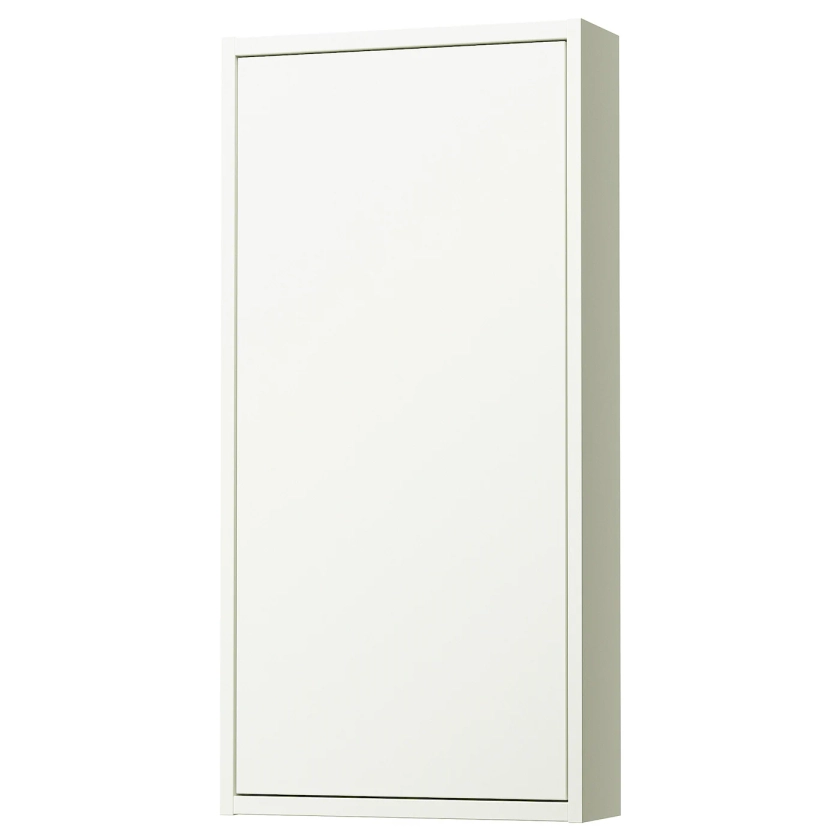 HAVBÄCK wall cabinet with door, white, 18x6x37" - IKEA