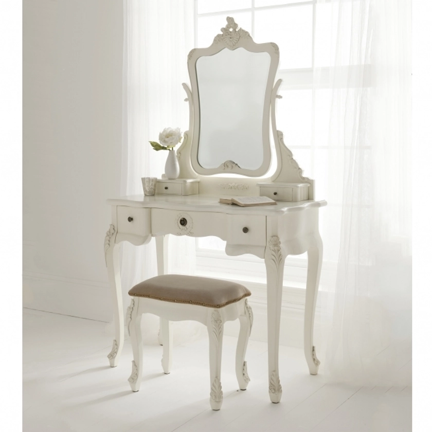 Antique French Style Dressing Table Set