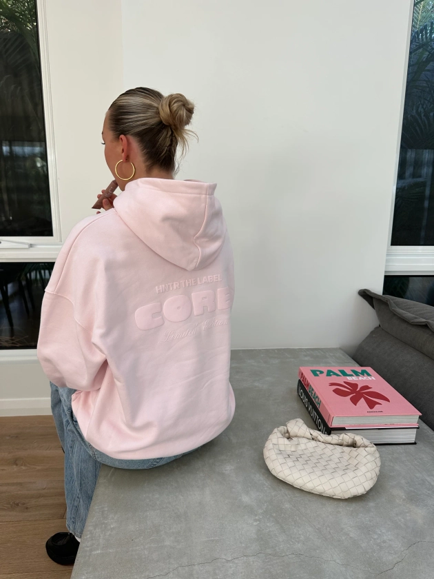 PUFF HOOD | BABY PINK