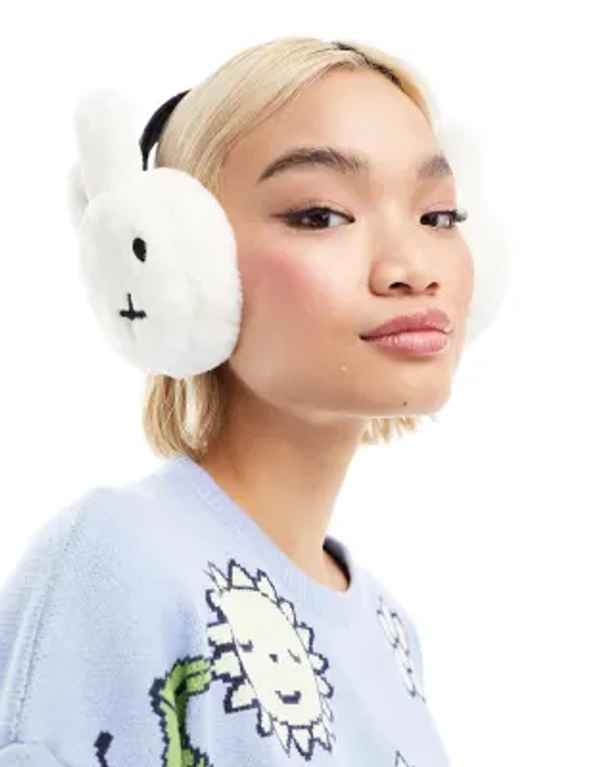 Daisy Street x Miffy fluffy ear muffs