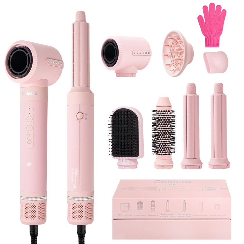 Celesta® Sèche-cheveux AirStyler - 7 en 1