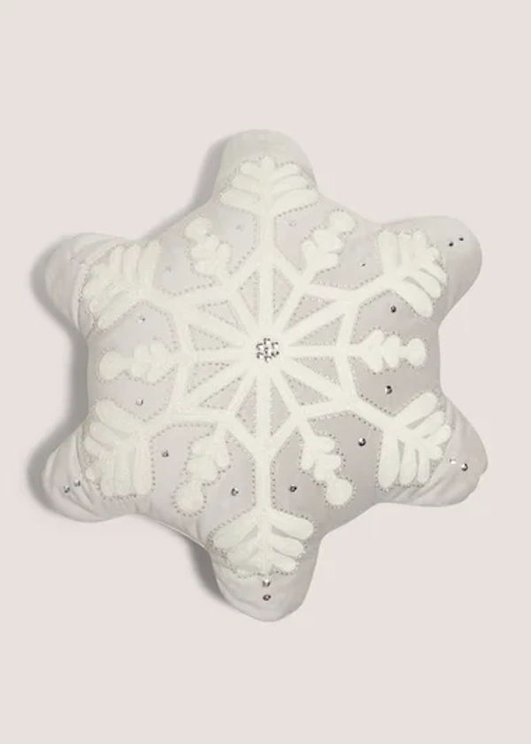 Christmas Snowflake Cushion (43cmx43cm)