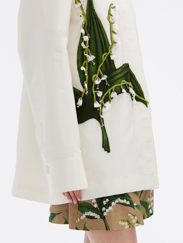 Lily of the Valley Oversized Jacket