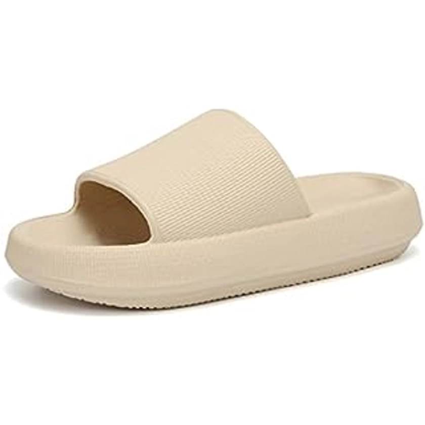 Slide Sandals Soft Slippers for Men Women Summer Slippers Non-Slip Soft Pool Slides for Indoor Outdoor