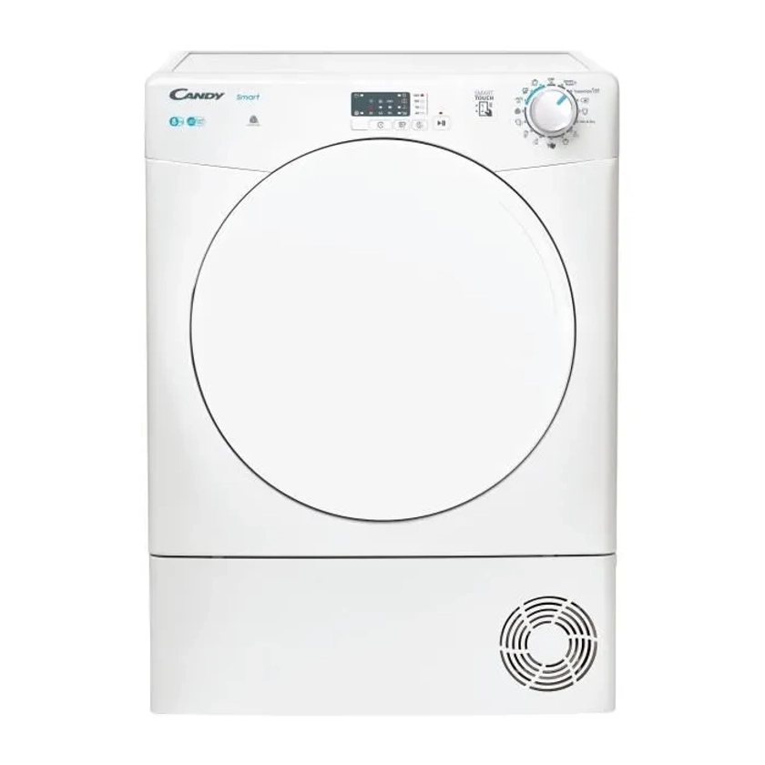 Sèche-linge à condensation CANDY CSE C8LF-S Smart - 8 kg - Classe B - Connecté - Blanc