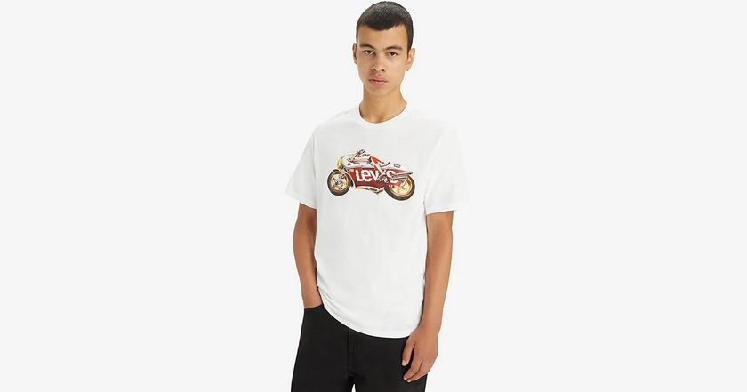 T-shirt Graphique Relaxed - Blanc | Levi's® FR