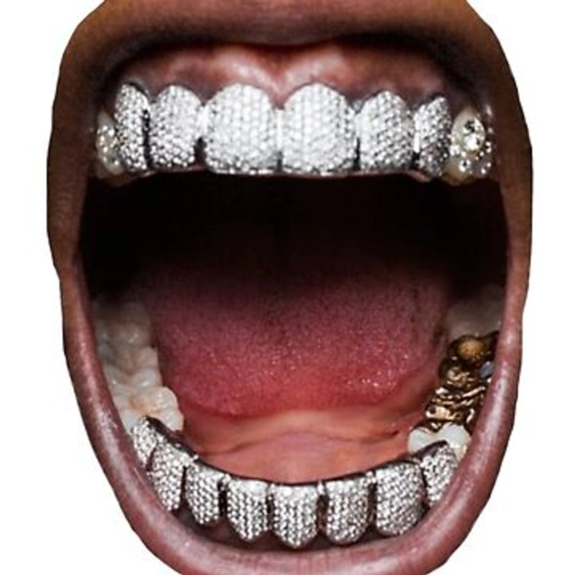 Autocollant A $ AP Rocky grill / bouche | Sticker