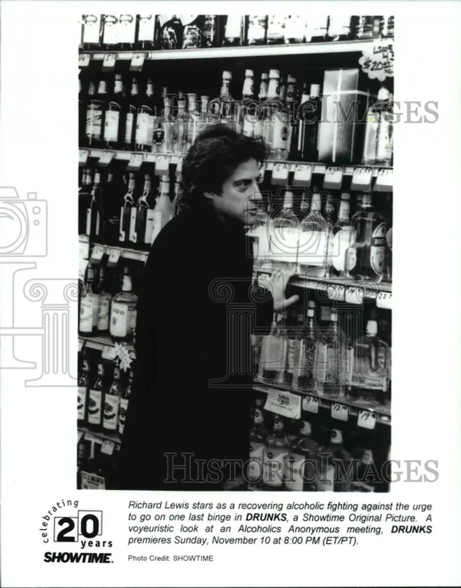 1995 Press Photo Richard Lewis in Drunks - cvp69857