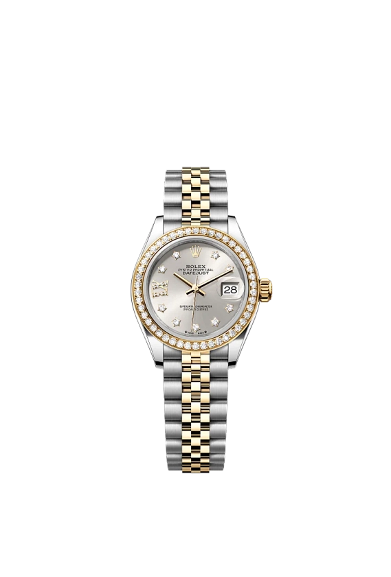 Rolex Lady-Datejust watch: Oystersteel and yellow gold - m279383rbr-0003